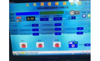 火車測速噴灑系統